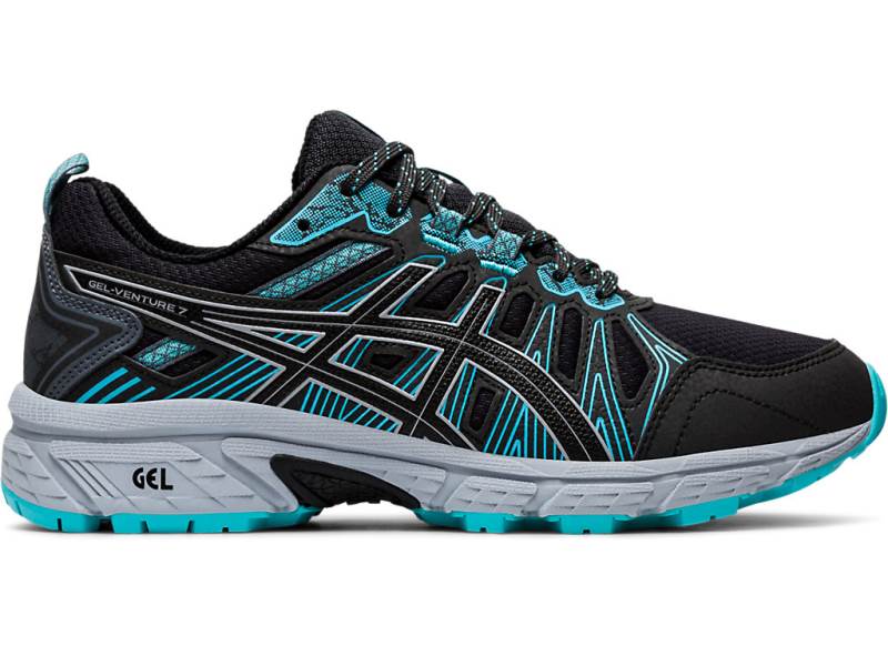 Sapato Para Trilha Asics GEL-VENTURE 7 Mulher Pretas, 5505A923.149